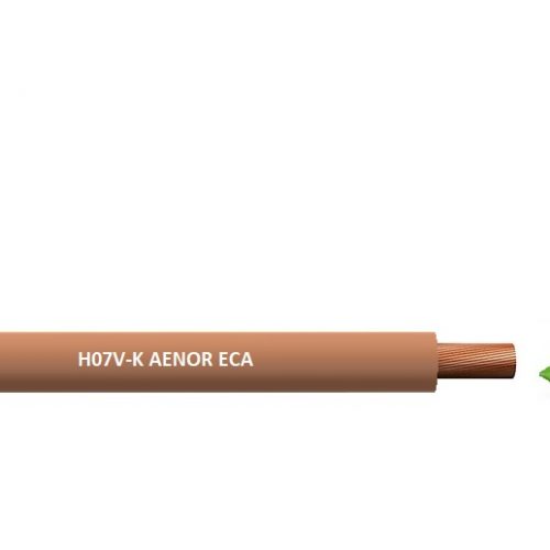 CABLE FLEXIBLE 6 LH MARRON R100