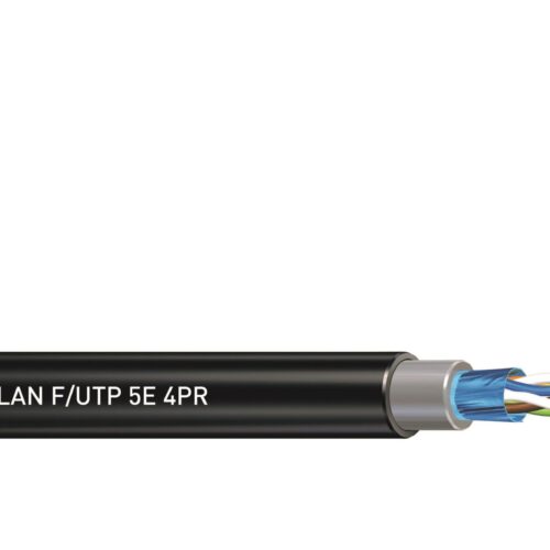 CABLE U/UTP EXTERIOR JETLAN5E PVC + PE Fca  GENERAL CABLE BOB.500 NEGRO