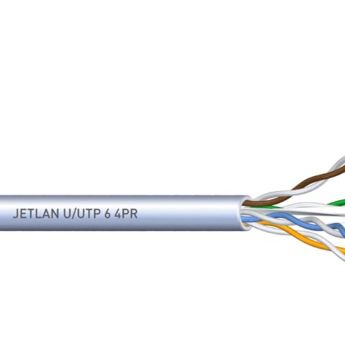 CABLE U/UTP LSHZ JETLAN6 BLANCO Dca C.305 24 AWG