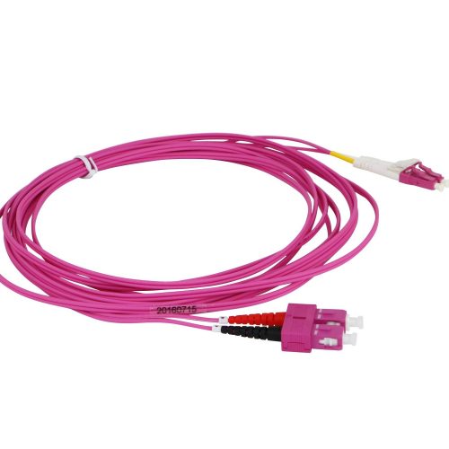 LATIG. BIFIBRA OM4 50/125 SC – LC 2MT