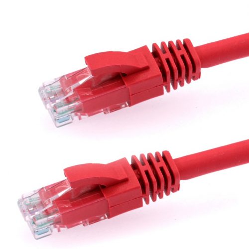 LATIG. RJ45-RJ45 CAT6 LSHZ ROJO 5 MTS SERIE ECO