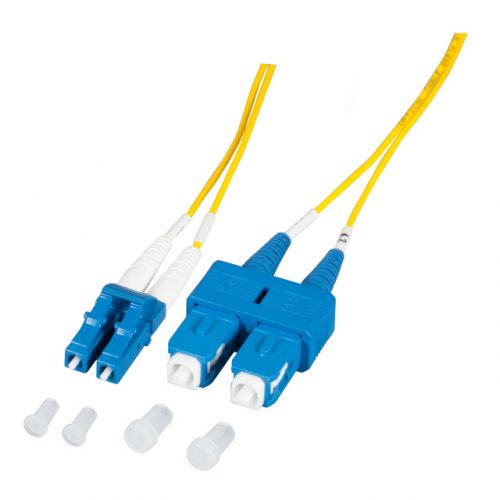 LATIG. BIFIBRA OS2 9/125 LC – SC 1MT