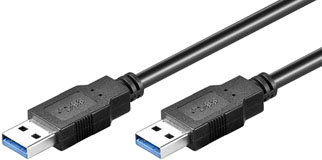 Latiguillo USB macho - macho 3.0