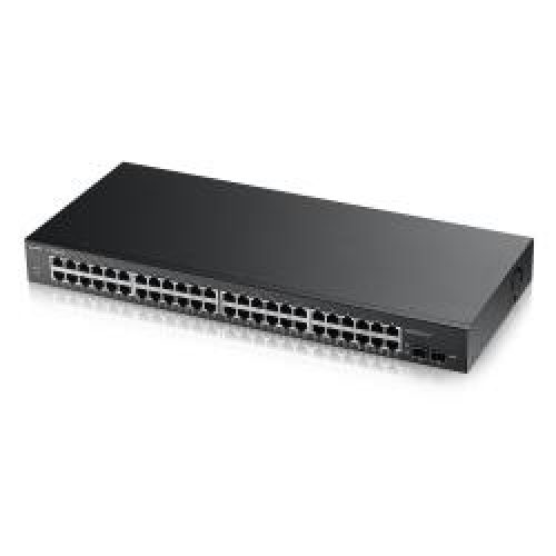 SWITCH 48 PUERTOS SMART GESTIONABLE WEB + SFP