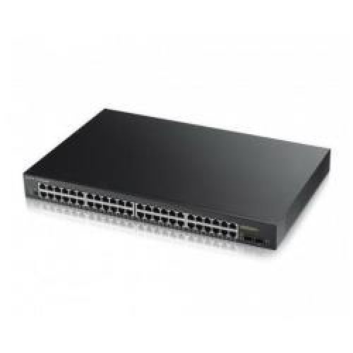 SWITCH 48 PUERTOS  POE SMART GESTIONABLE WEB + SFP