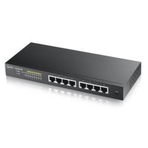 SWITCH 8 PUERTOS SMART POE GESTIONABLE WEB