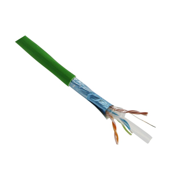 CABLE CAT 6A 100 OHMS F/UTP LSOH VERDE DCA 3M B500