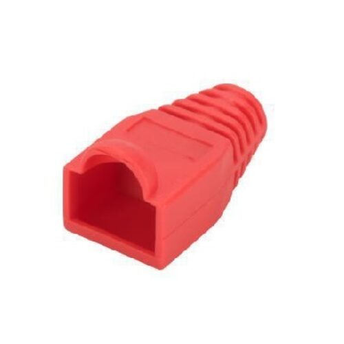 PROTECTOR PARA RJ45 ROJO PK100