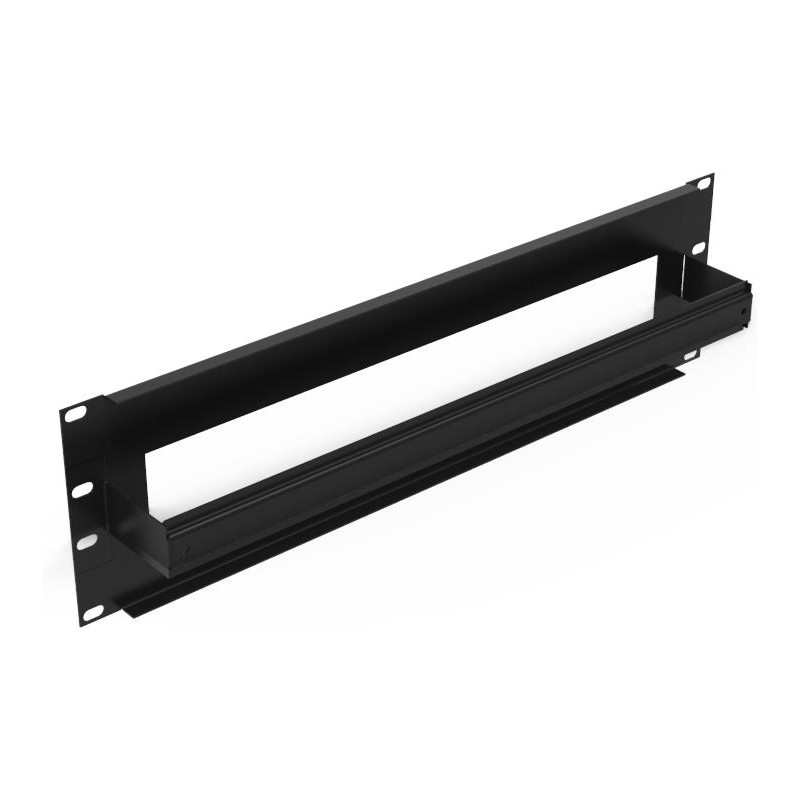 Carril DIN formato rack 19 35x15 Schneider 1U Gris - Ticaplus