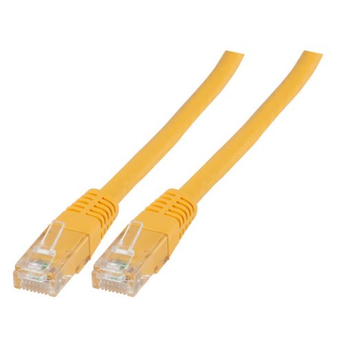 LATIG. RJ45-RJ45 CAT6 LSHZ AMARILLO 7 MTS SERIE ECO