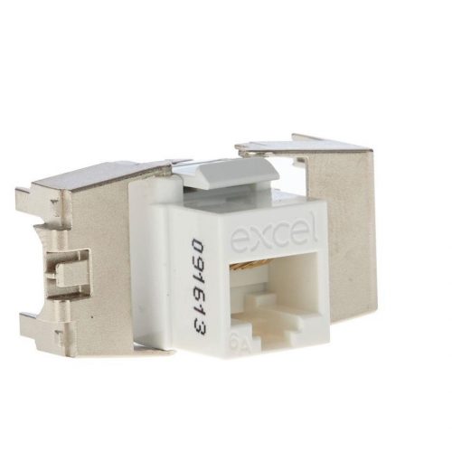 HEMBRA UTP CAT6A EXCEL NETWORKING KEYSTONE BLANCA (TOOL FREE)