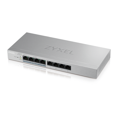 SWITCH 8 PUERTOS GIGABIT PoE+ WEBMANAGED SWITCH, 4x PoE, 60 Watt