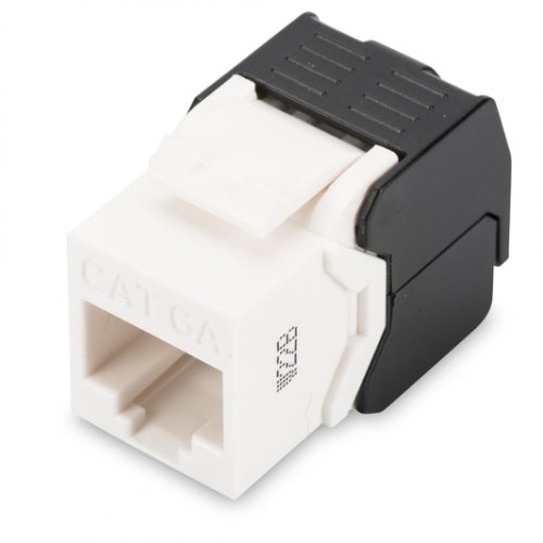 HEMBRA KEYSTONE RJ45 UTP CAT6A DIGITUS (Tool free) BLANCA (uds)