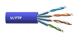 cable ethernet categoria 6 con pantalla de aluminio al par