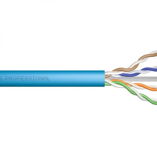 CABLE U/UTP CAT6A Eca LSHZ AZUL DIGITUS Eca C.305