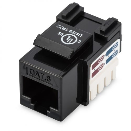 HEMBRA KEYSTONE RJ45 UTP CAT6 DIGITUS NEGRA