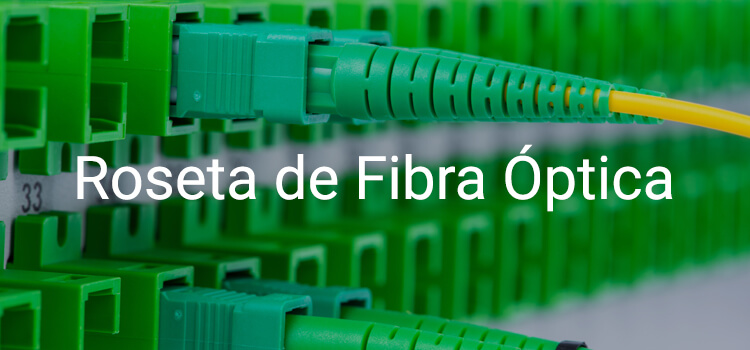 roseta fibra óptica