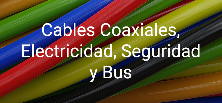 guia cables coaxiales, electricidad, seguridad y bus