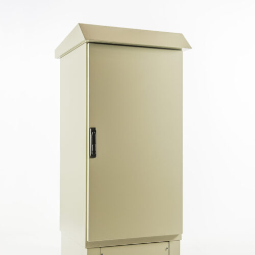 ARMARIO RACK 19” 30U 600X600 mm (ancho/fondo) EXTERIOR IP55 TERMOAISLADO + TEJADILLO