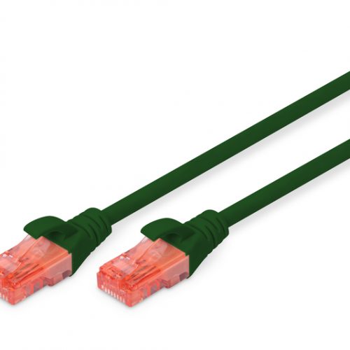 LATIG. RJ45-RJ45 UTP CAT6 LSHZ DIGITUS 1 MT VERDE